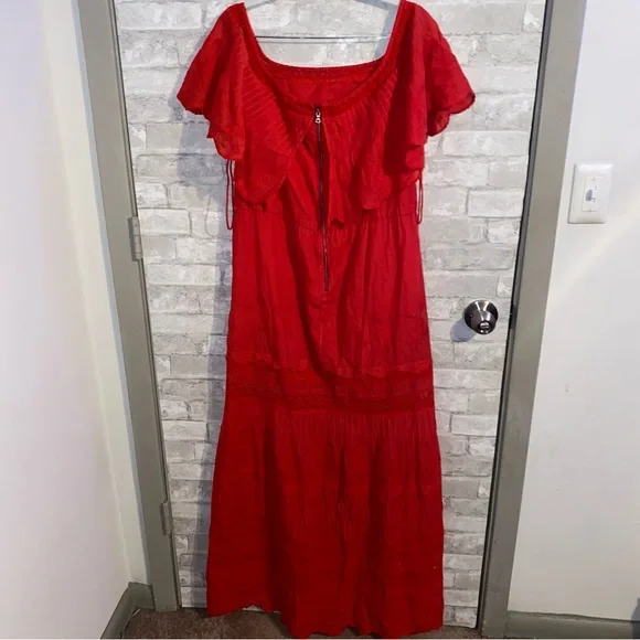 Alice & Olivia Pansy Maxi dress sz 4 - Picture 3 of 6